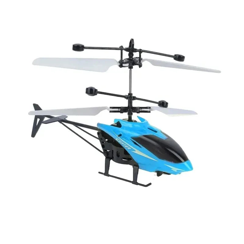 Rechargeable Mini RC Drone Remote Safe Fall-resistant RC Helicopters Drone Children Toys(No remote control battery) Econic Blanks